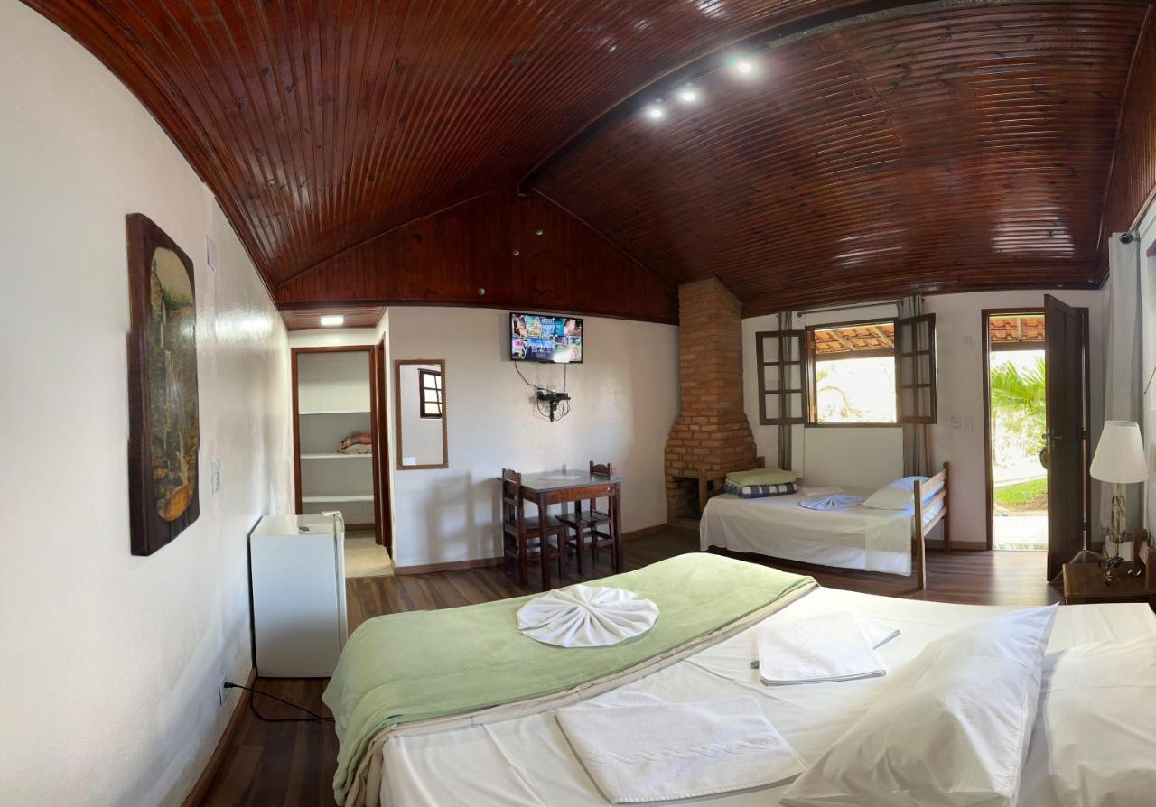 Hotel Alpha Ville Chales Conceição da Ibitipoca Eksteriør billede