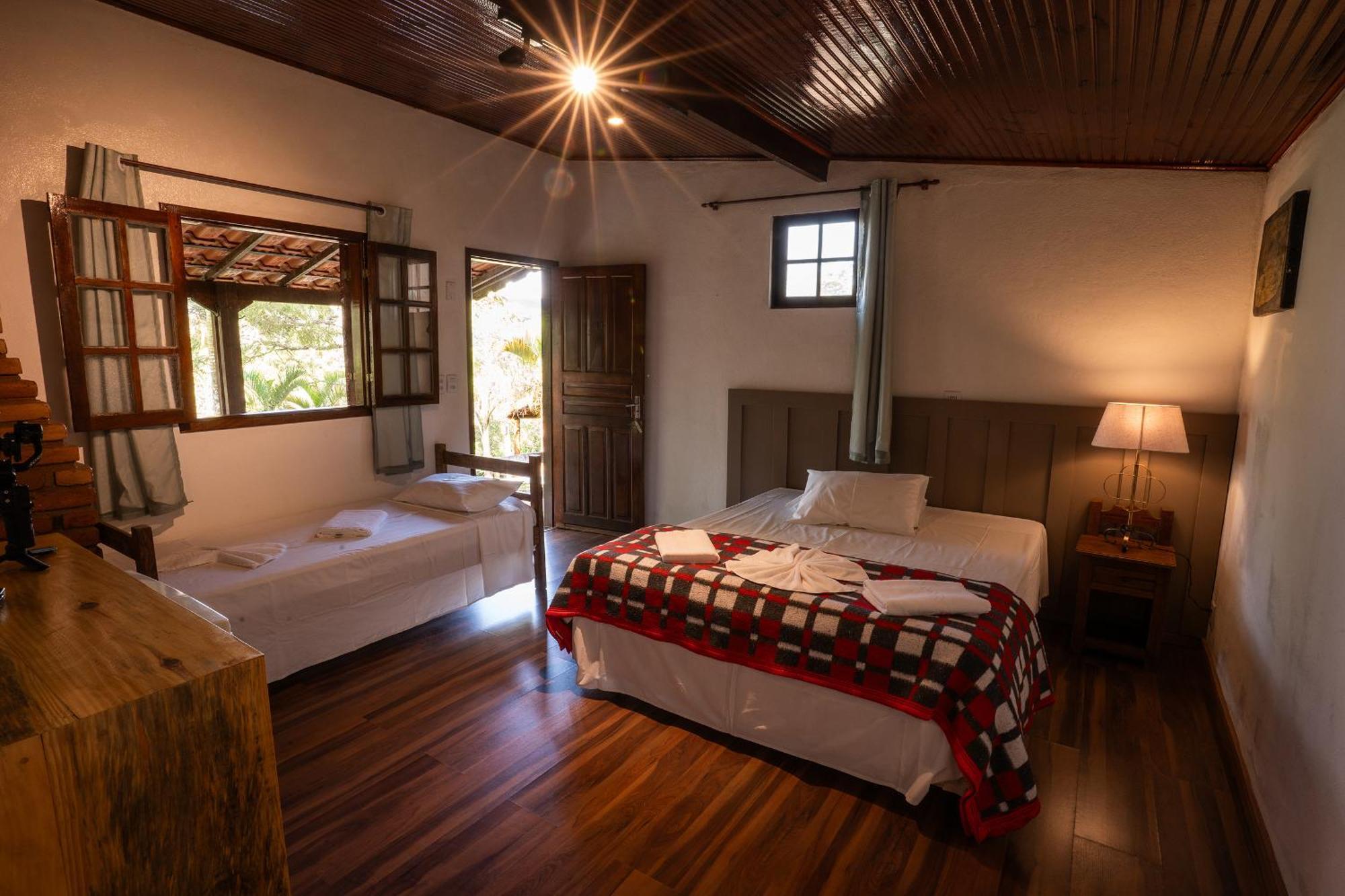 Hotel Alpha Ville Chales Conceição da Ibitipoca Eksteriør billede